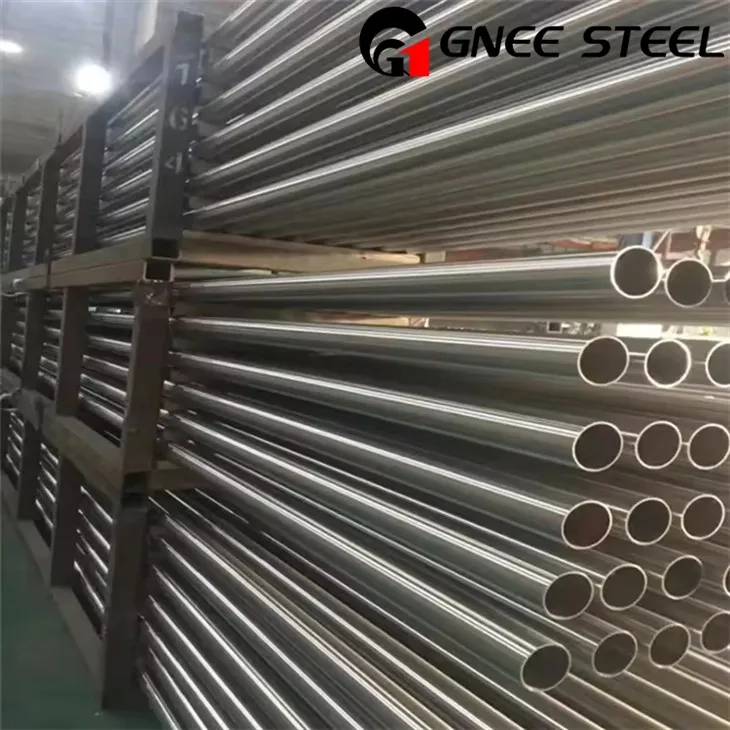 A312 TP347 Pibell Dur Di-staen wedi'i sgleinio