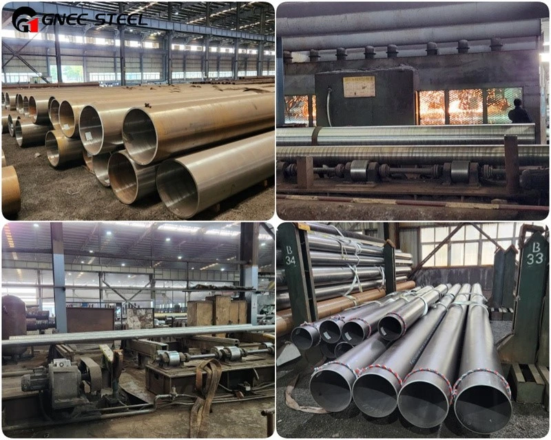 Straight carbon steel pipe Straight carbon steel pipe